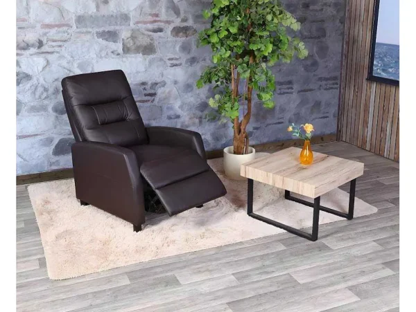 Sale Tv-Fauteuil Mcw-K52, Bruin Fauteuil Kunstleer