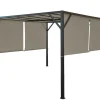 Flash Sale Vervangen Overkapping Voor Pergola Beja, Taupe Prieel, Pergola, Gazebo En Kiosk