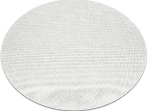 Best Vloerkleed Casablanca Plus Rond Creme Eenkleurig, Lus Cercle 150 Cm Tapijt Rond