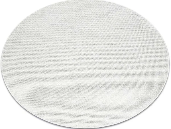 Best Vloerkleed Casablanca Plus Rond Creme Eenkleurig, Lus Cercle 150 Cm Tapijt Rond