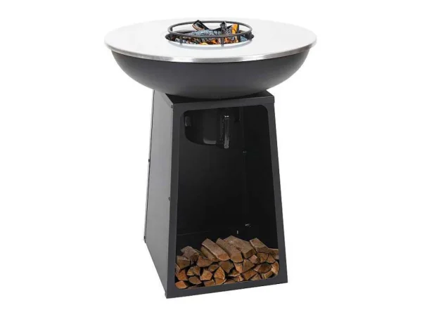 Shop Vuurschaal Met Grillplaat Mcw-K97, O66Cm Zwart Buitenkeuken