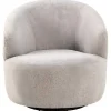 Best West Fauteuil Draaifunctie, Terugkeer Beige. Fauteuil Met Holle Rugleuning