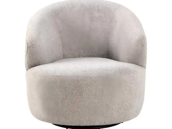 Best West Fauteuil Draaifunctie, Terugkeer Beige. Fauteuil Met Holle Rugleuning