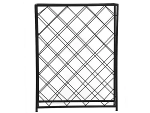 Best Sale Wijnfleshouder Voor 32 Flessen - L55 X H71 Cm - Metaal - Zwart - Bolinar Opbergaccessoire