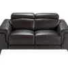 Outlet 2-Zitsbank Bruin Leer Relaxmechanismen 6050 Zitbank