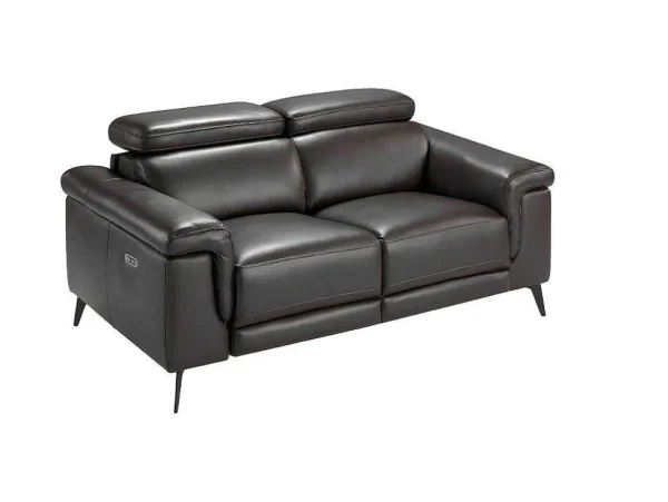 Outlet 2-Zitsbank Bruin Leer Relaxmechanismen 6050 Zitbank