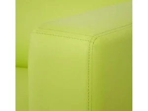 Hot 2-Zitsbank Lille, Kunstleer, Lichtgroen Kunstleren Zitbank