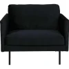 Online Zoom Fauteuil Velours Zwart. Aanbiedingen: Zitbank & Fauteuil